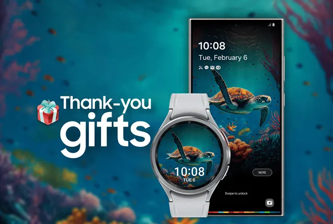 Los usuarios de Samsung Global Goals ahora pueden ganar 'Regalos de Agradecimiento' mientras contribuyen a un mundo mejor