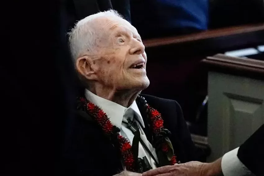 El ex presidente estadounidense Jimmy Carter cumple un año en cuidados paliativos