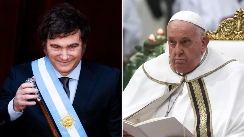 "El presidente está contento": vocero argentino anticipa clima de la reunión de Milei y el papa Francisco