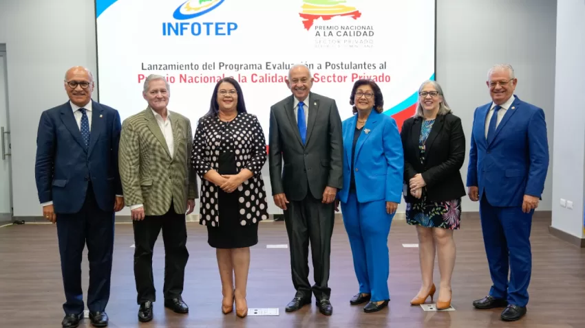 Infotep capacitará evaluadores del Premio Nacional a la Calidad del Sector Privado