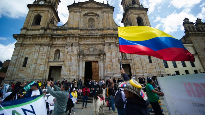 Marchas y plantones: La elección de la nueva fiscal general calienta las calles de Colombia