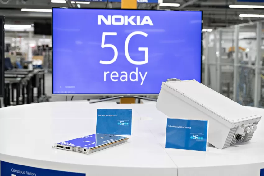 Nokia firma un acuerdo de patentes 5G con un fabricante de 'smartphones' chino