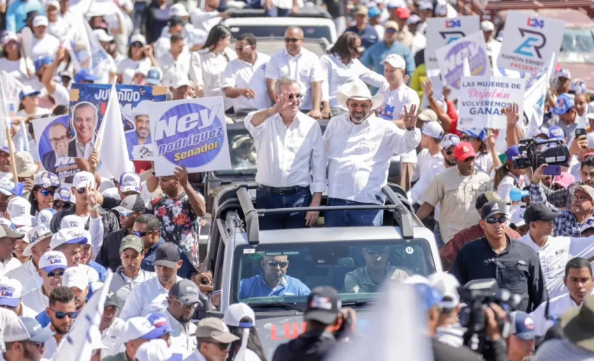Luis Abinader moviliza municipio de Dajabón en favor de candidatos municipales