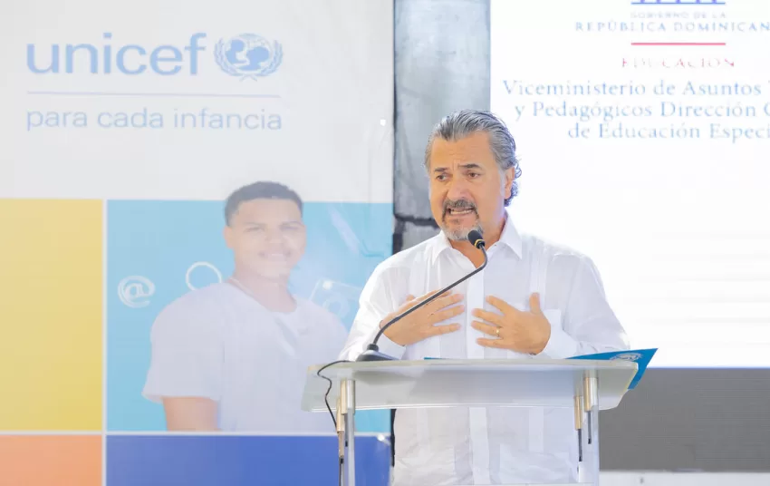 MINERD y UNICEF lanzan programa enfocado en garantizar derecho a la educación en RD