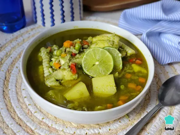 Receta de Aguadito de pescado