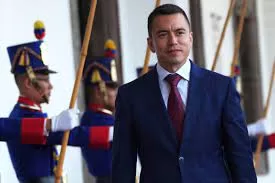 Consejo Electoral de Ecuador no tiene todo el dinero para consulta de Noboa