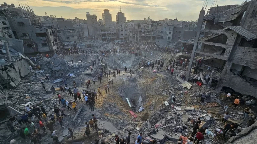 Decenas de muertos y heridos en el norte de Gaza por otro ataque israelí