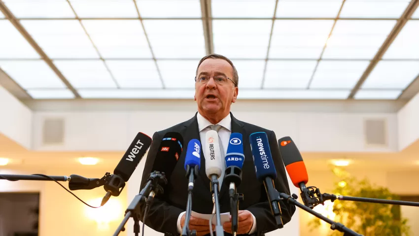 "Guerra de información": El ministro de Defensa de Alemania sobre el audio filtrado