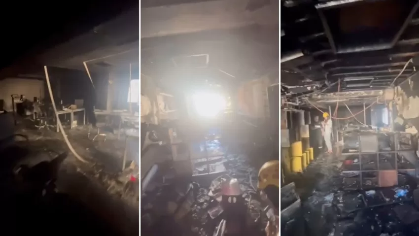 "La destrucción es total": Se incendia la sede de la revista Anfibia de Argentina
