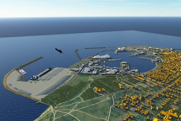 Proyectan nueva rampa en Muelle de Cruceros en Bornholm