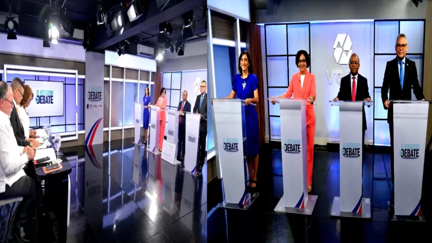 CULMINA CON ÉXITO DEBATE PRESIDENCIAL DE LOS CANDIDATOS ALTERNATIVOS DE REPÚBLICA DOMINICANA