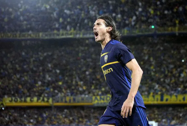 Argentina: Boca Juniors, con gol de Edinson Cavani, derrotó 1-0 a Godoy Cruz y avanzó