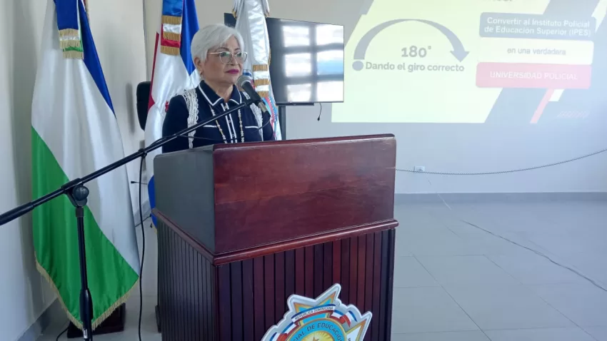 Comisión reforma educativa policial presenta nueva estructura IPES