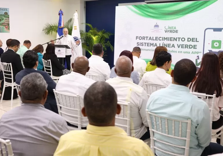Medio Ambiente presenta aplicación ‘Línea Verde’ para facilitar denuncias ambientales