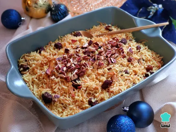 Receta de Arroz árabe peruano