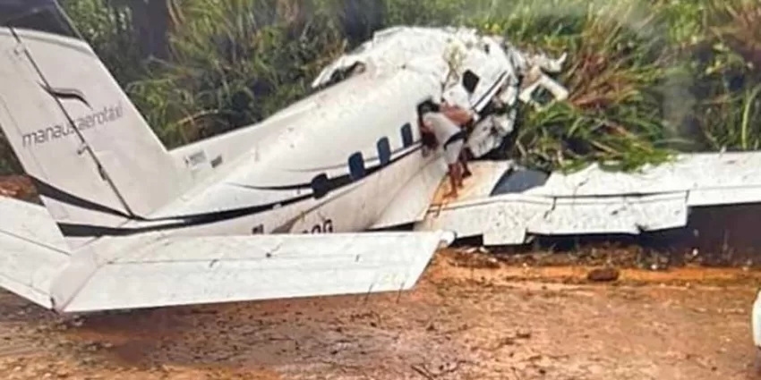 Avioneta se estrella mientras sobrevolaba la Amazonía de Ecuador