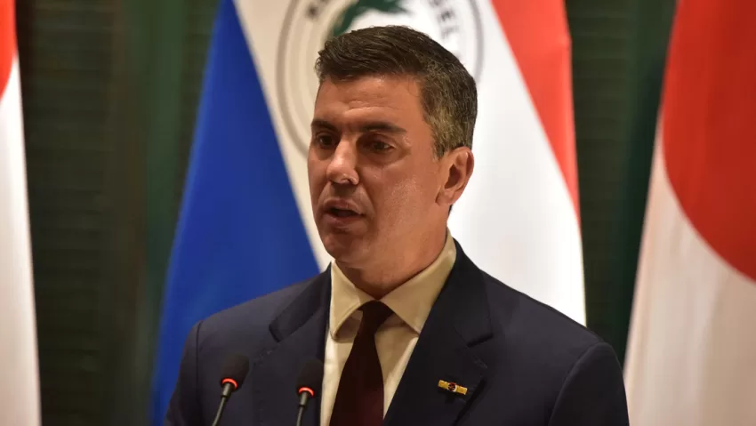 El presidente de Paraguay culmina su visita a Taiwán