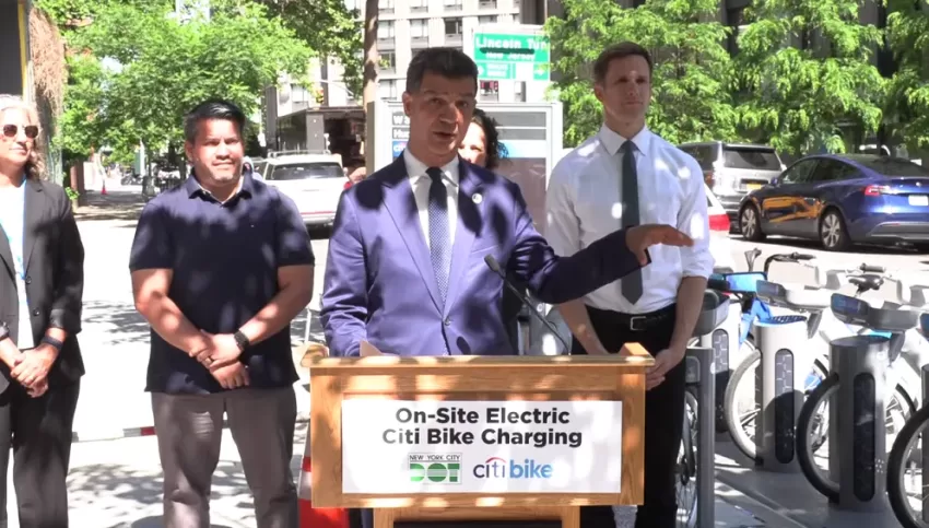 Inauguran estaciones de carga para Citi Bike eléctricas NYC