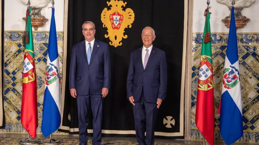 Presidente de Portugal define a Luis Abinader como un gran líder en la región de Centroamérica y el Caribe
