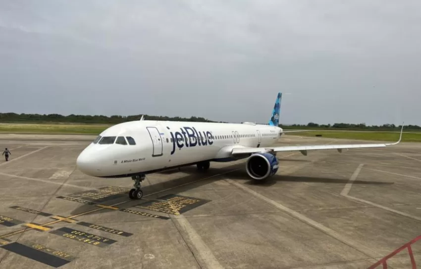 JetBlue incrementa sus operaciones en RD con nuevo enlace a Santiago de los Caballeros