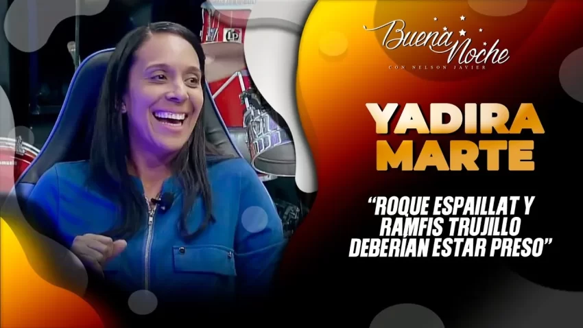 Yadira Marte desnuda a Roque Espaillat y alcansa tendencia con proyecciones historicas en sus redes.