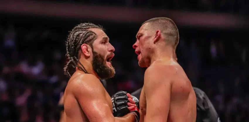 Nate Díaz explota y provoca una feroz batalla campal contra Jorge Masvidal y su equipo