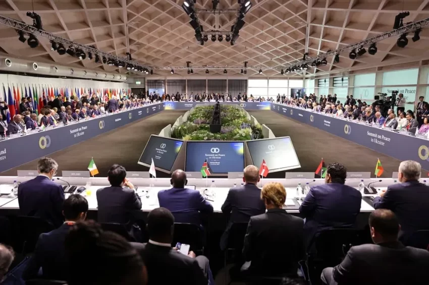 Primer día de la cumbre por la paz de Ucrania: decenas de países expusieron sus preocupaciones sobre la guerra