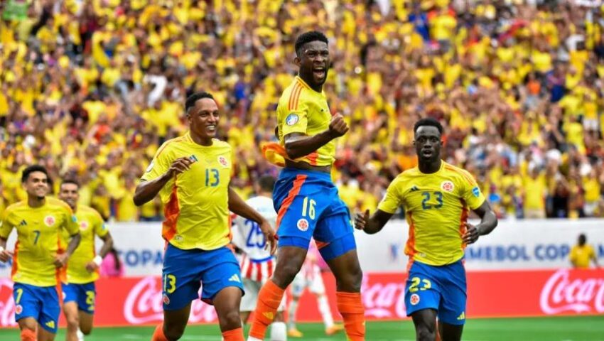 Colombia vence a Paraguay en su debut en la Copa América