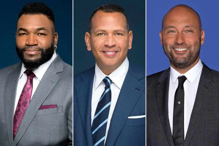 Alex Rodríguez, Big Papi y Derek Jeter revelan su favorito para ganar la SM en 2024