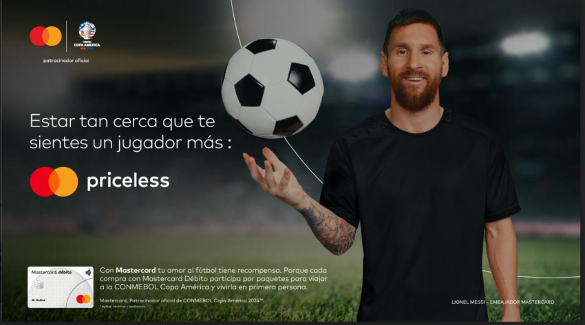 Mastercard y Lionel Messi presentan "Giving Back" para iniciar la CONMEBOL Copa América USA 2024™