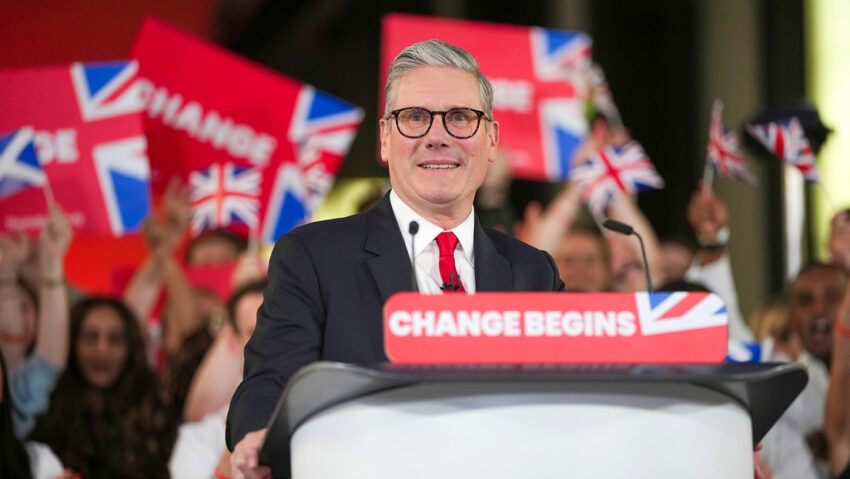 El laborista Keir Starmer se convierte en el nuevo primer ministro británico