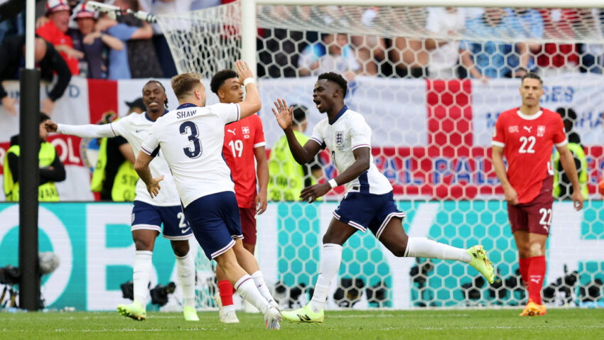 Inglaterra elimina a Suiza y se abre paso a semifinales