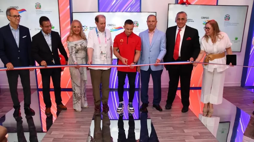 Inauguran la Casa Dominicana y Juegos Olímpicos