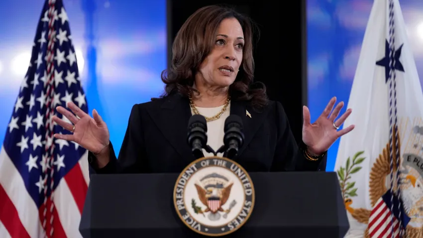 Kamala Harris reitera el derecho a la defensa de Israel contra Hezbolá