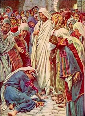 PALABRA DE DIOS LUNES DE LECTURA Jesús, volviéndose, la miró y le dijo: "Hija, ten confianza; tu fe te ha curado".