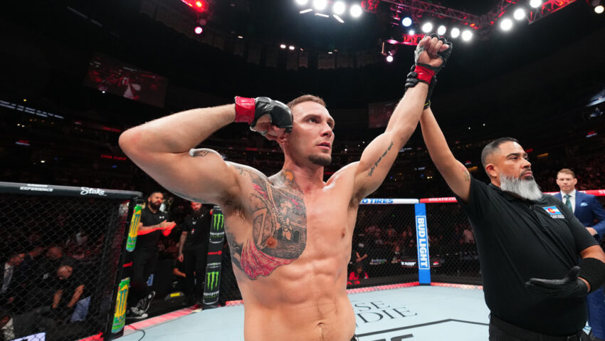 Peleador de la UFC expresa su apoyo a Trump tras victoria en el octágono