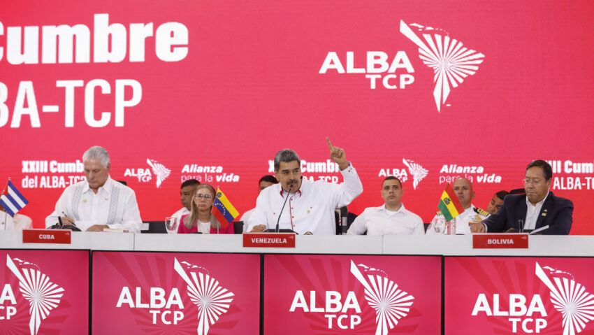 Presidentes del ALBA critican la intentona golpista en Bolivia y reafirman su apoyo a Arce