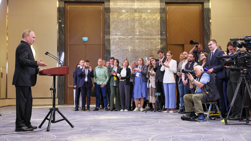 Ucrania, seguridad global y debate en EE.UU.: puntos clave de la rueda de prensa de Putin en Astaná