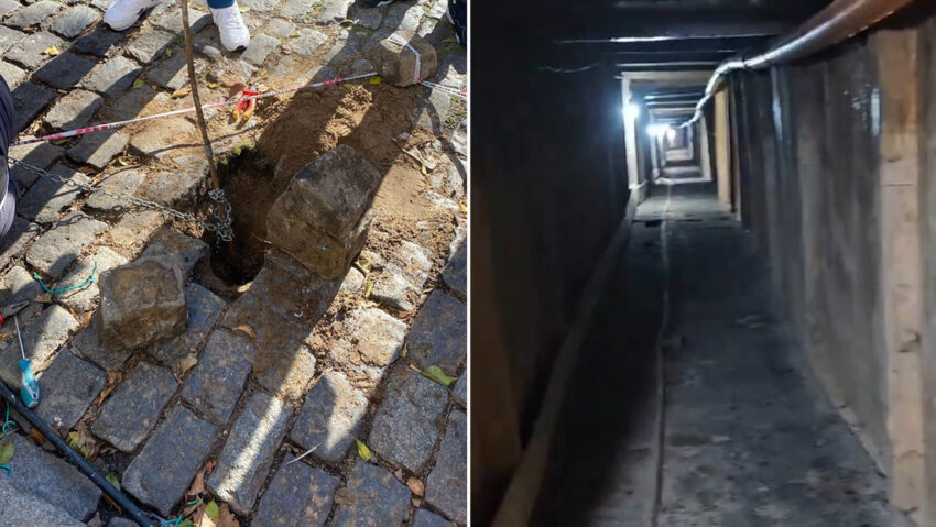 Hallan en Argentina un túnel de 220 metros construido para robar un banco