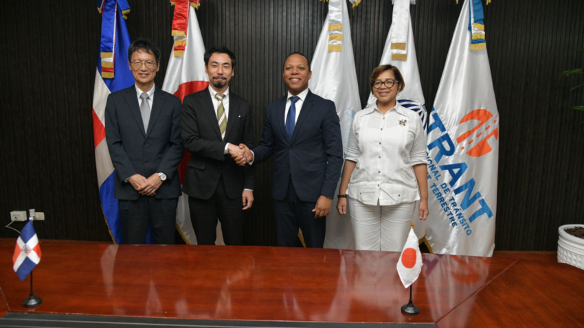 Intrant y Agencia de Cooperación del Japón firman acuerdo para mejorar el tránsito