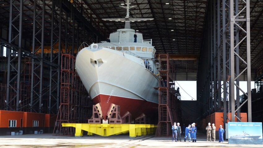 La Armada rusa recibe una pequeña pero letal corbeta portamisiles