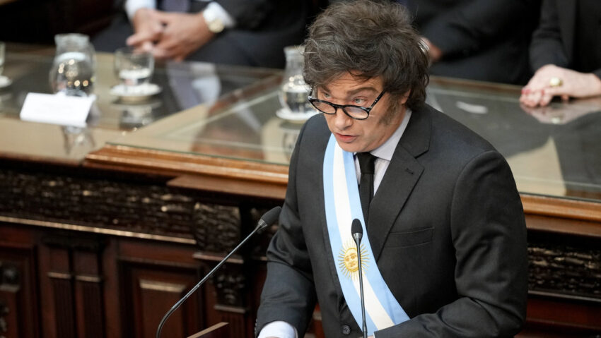 El irónico comentario que descolocó a Milei en el Congreso