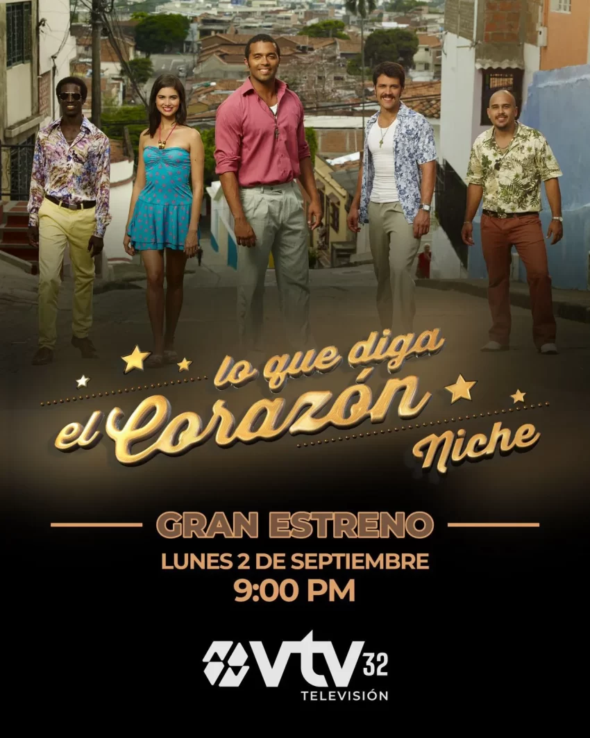 Grupo de Medios Panorama estrenará este lunes novela “Lo que diga el Corazón, Niche” por VTV Canal 32