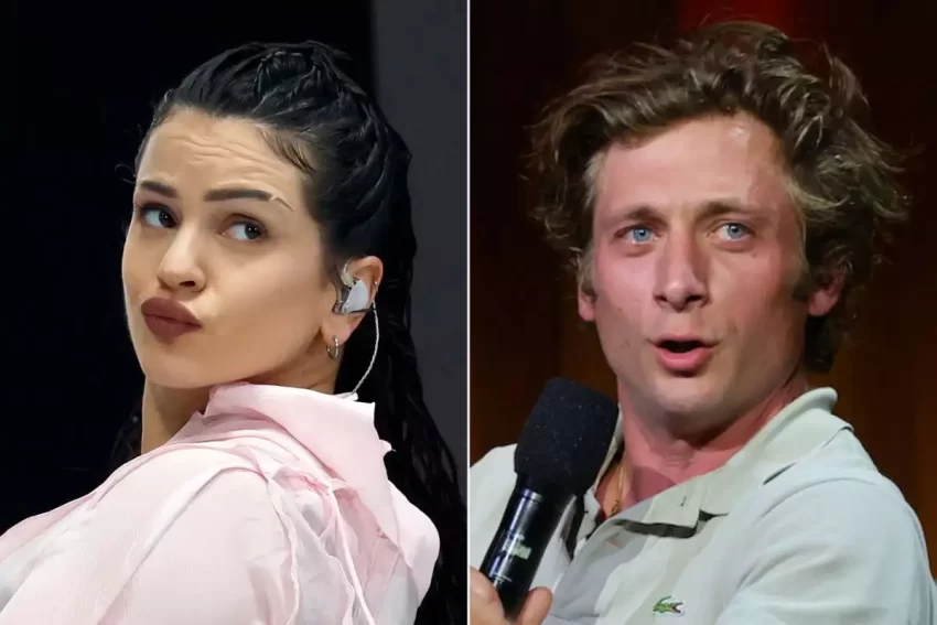 Rosalía y Jeremy Allen White terminaron; él fue visto besando a Molly Gordon