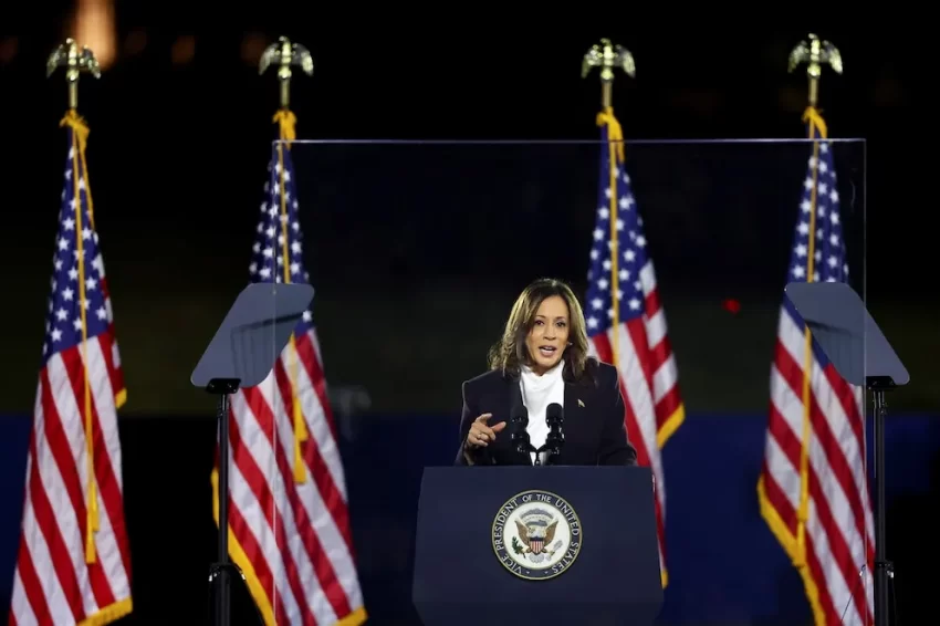 En su ‘alegato final’ contra Donald Trump, Kamala Harris prometió “poner al país por encima del partido”
