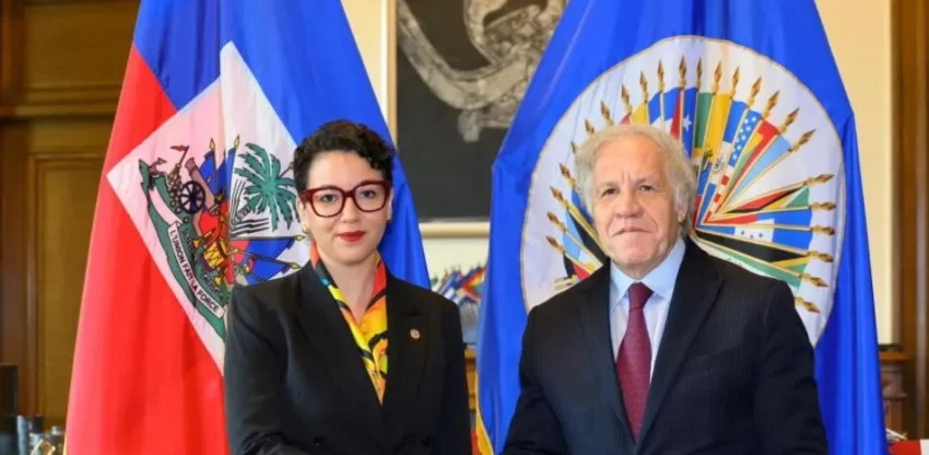 Canciller haitiana aborda deportaciones en reuniones con autoridades de EE. UU. y la OEA