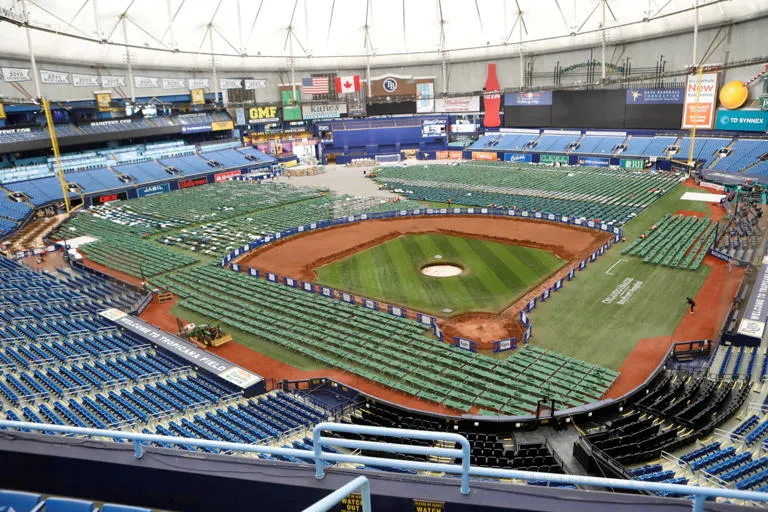 Los Tampa Bay Rays ceden al huracán ‘Milton’