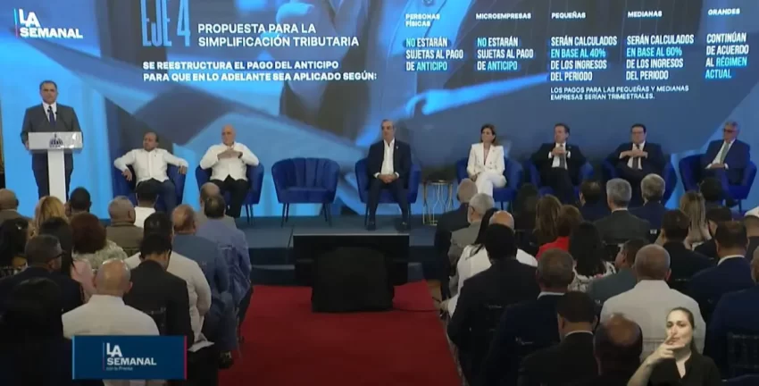 Reforma fiscal: Gobierno propone eliminar anticipos para personas físicas microempresas