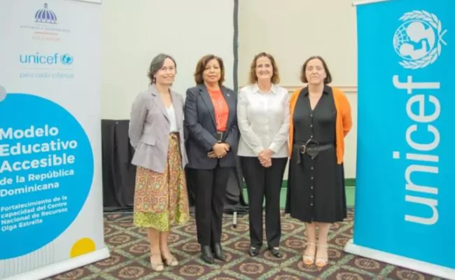 Minerd y Unicef ponen en marcha plan de beneficio escolar a niños con discapacidad