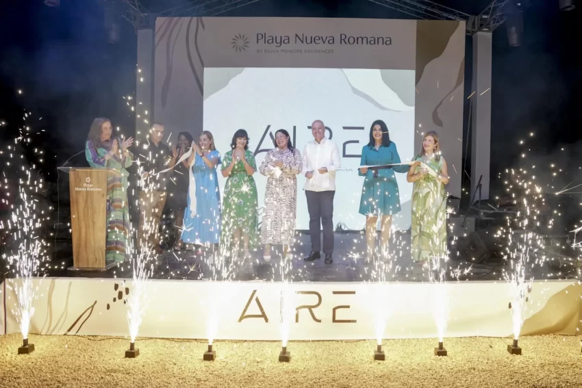 Playa Nueva Romana celebra junto a sus propietarios la apertura de AIRE